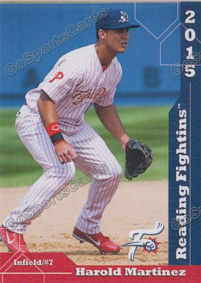 2015 Reading Fightin Phils Update Harold Martinez