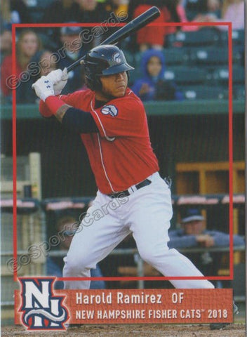 2018 New Hampshire Fisher Cats Harold Ramirez