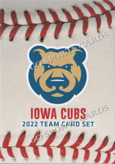 2022 Iowa Cubs Header