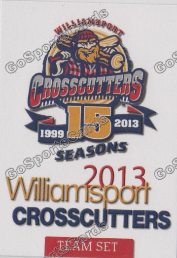 2013 Williamsport CrossCutters Header Checklist