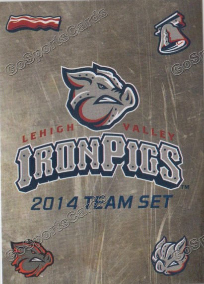 2014 Lehigh Valley IronPigs Header Card