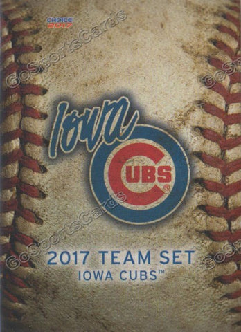 2017 Iowa Cubs Header Checklist