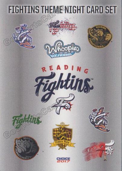 2017 Reading Fightins Theme Night Header Checklist