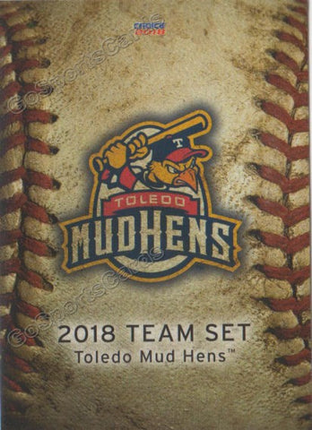 2018 Toledo Mud Hens Header Checklist