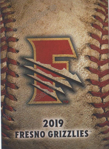 2019 Fresno Grizzlies Header Checklist