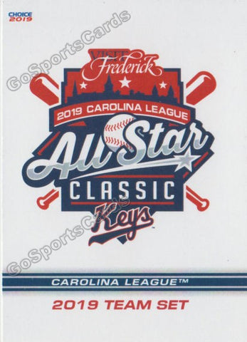 2019 Carolina League All Star WN Header Checklist