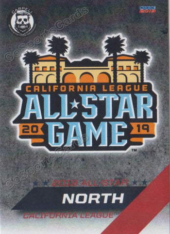 2019 California League All Star NR Header Checklist