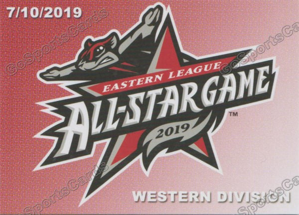 2019 Eastern League All Star West Header Checklist