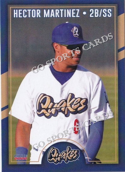 2022 Rancho Cucamonga Quakes Hector Martinez