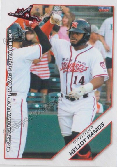 2021 Richmond Flying Squirrels Heliot Ramos