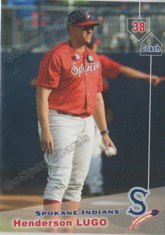 2019 Spokane Indians Henderson Lugo