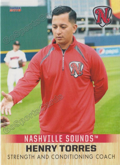 2018 Nashville Sounds Henry Torres