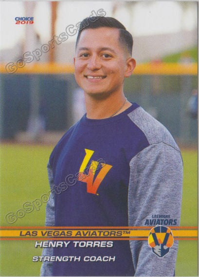 2019 Las Vegas Aviators Henry Torres