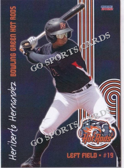 2022 Bowling Green Hot Rods Heriberto Hernandez