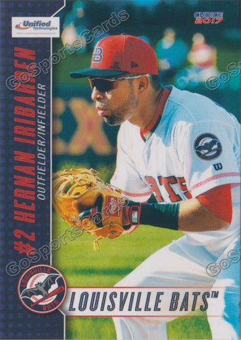 2017 Louisville Bats Hernan Iribarren