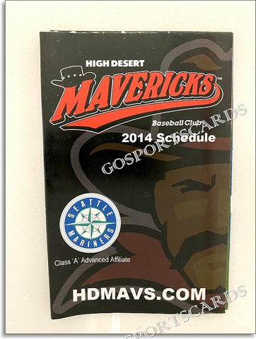 2014 High Desert Mavericks Pocket Schedule