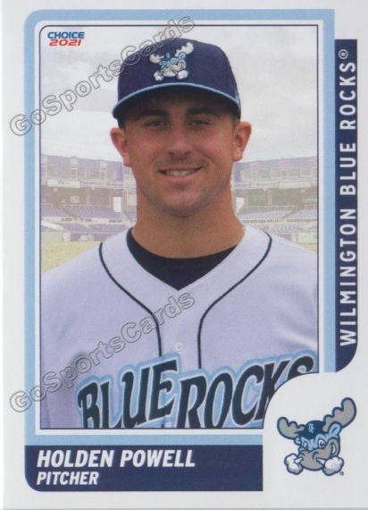 2021 Wilmington Blue Rocks Holden Powell – Go Sports Cards