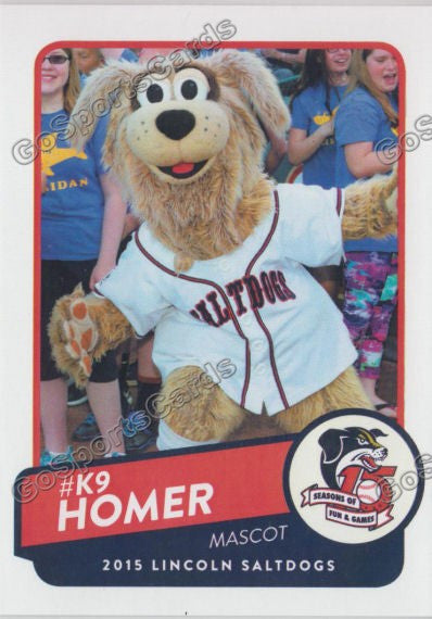 2017 Birmingham Barons Homer the Hot Dog Mascot – Go Sports Cards