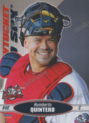 2015 Pawtucket Red Sox Humberto Quintero