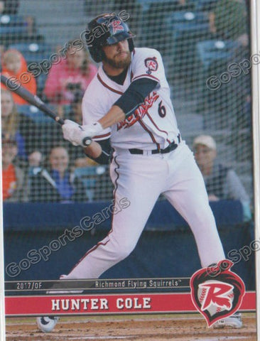 2017 Richmond Flying Squirrels Hunter Cole