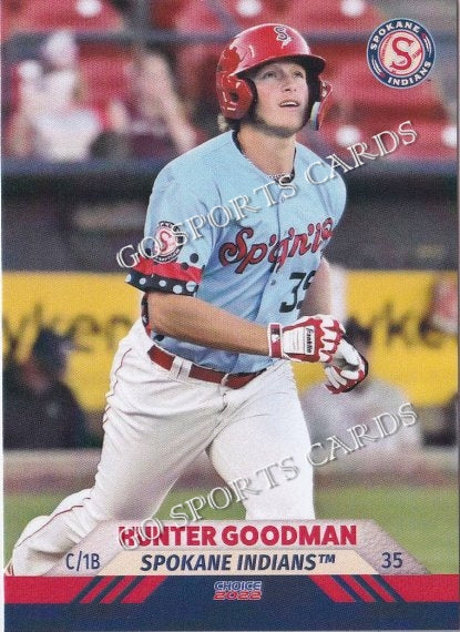 2022 Spokane Indians Hunter Goodman