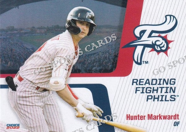 2022 Reading Fightin Phils 1st Hunter Markwardt