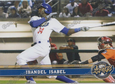 2017 Rancho Cucamonga Quakes Ibandel Isabel