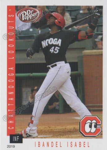 2019 Chattanooga Lookouts Ibandel Isabel