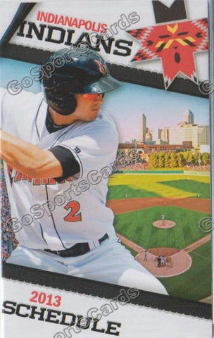 2013 Indianapolis Indians Pocket Schedule