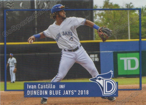 2018 Dunedin Blue Jays Ivan Castillo