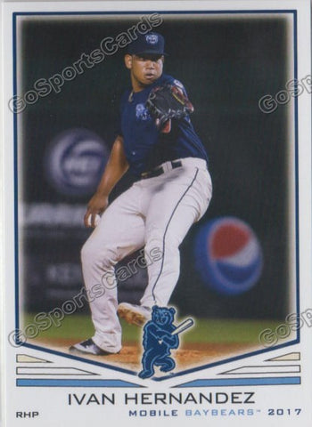 2017 Mobile BayBears Ivan Hernandez