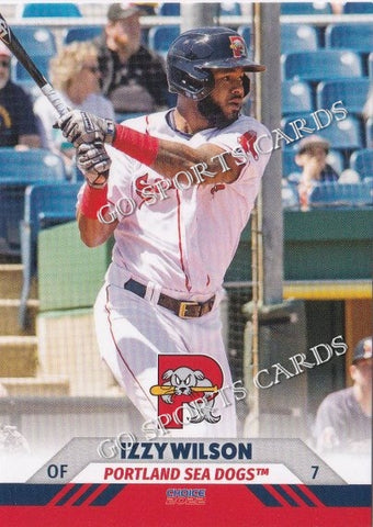 2022 Portland Sea Dogs Izzy Wilson