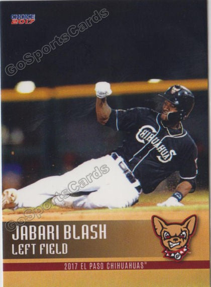 2017 El Paso Chihuahuas Jabari Blash