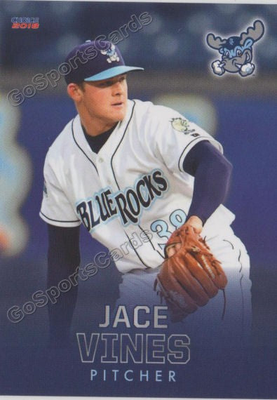 2018 Wilmington Blue Rocks Jace Vines