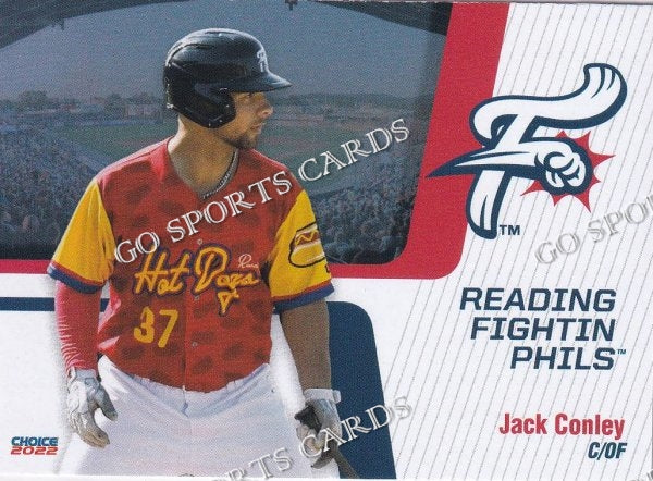 2022 Reading Fightin Phils 1st Jack Conley