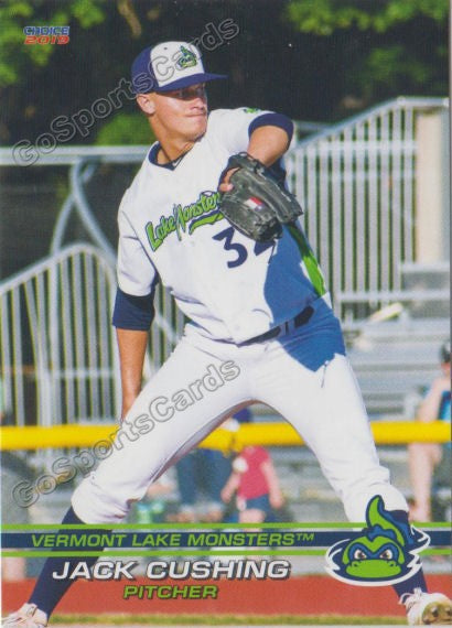 2019 Vermont Lake Monsters Jack Cushing – Go Sports Cards