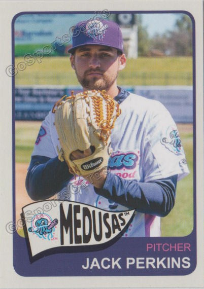 2019 Medusas de Lakewood BlueClaws Jack Perkins