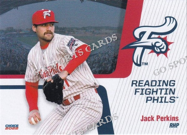 2022 Reading Fightin Phils 1st Jack Perkins