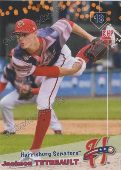 2019 Harrisburg Senators Jackson Tetreault