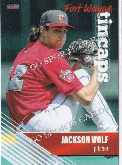 2022 Fort Wayne TinCaps Jackson Wolf