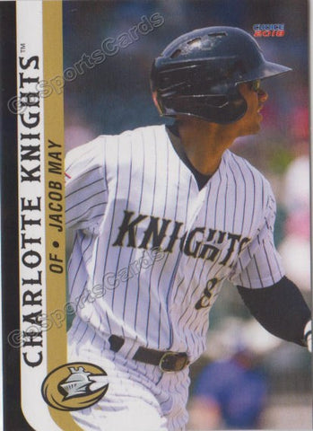 2018 Charlotte Knights Jacob May