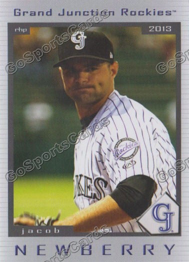 Topps Grand Junction Rockies Baseball Trading Cards