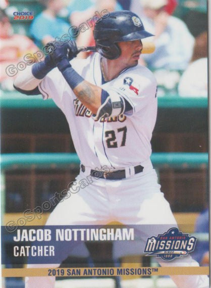 2019 San Antonio Missions Jacob Nottingham