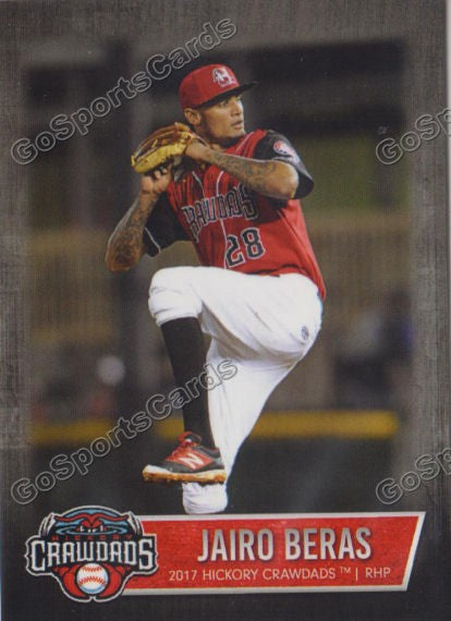 2017 Hickory Crawdads Update Jairo Beras