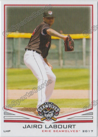 2017 Erie SeaWolves Jairo Labourt