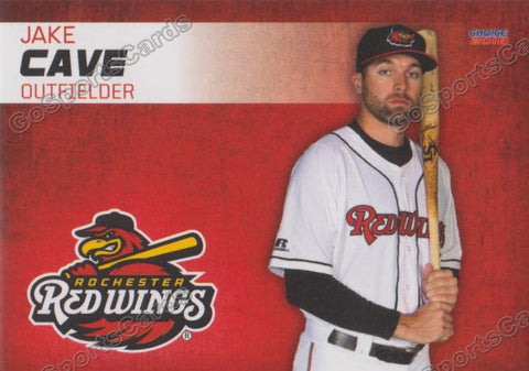 2018 Rochester Red Wings Jake Cave