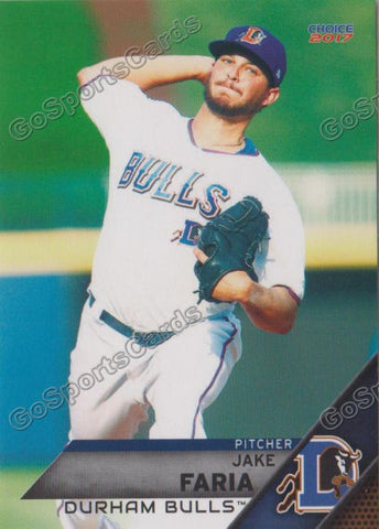 2017 Durham Bulls Jacob Faria