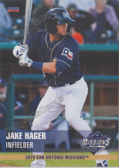 2019 San Antonio Missions Jake Hager