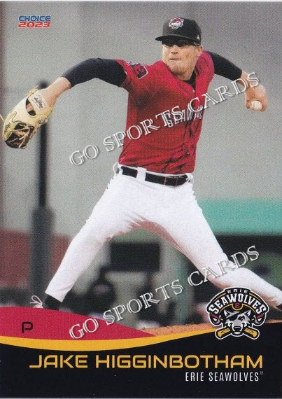 2023 Erie SeaWolves Jake Higginbotham