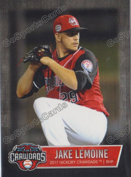 2017 Hickory Crawdads Update Jacob Jake Lemoine